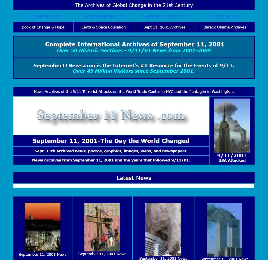 September 11 news archive September 11 News Archive