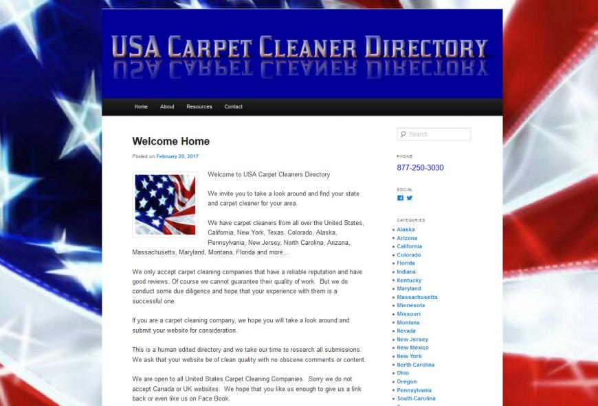 USA Carpet Cleaner Directory
